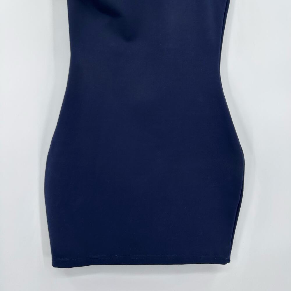 Superdown Rockie One Shoulder Mini Dress Navy XS Bodycon Revolve Cocktail Club - Picture 11 of 11